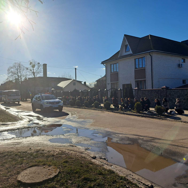 На Волині поховали військовослужбовця десантно-штурмових військ Максима Постєвку