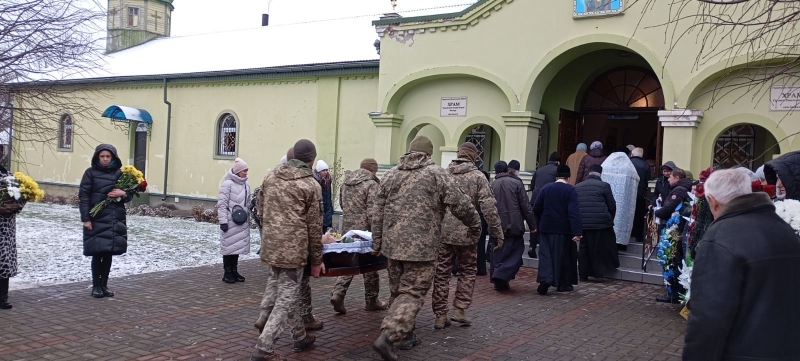 Трагічний день на Волині: попрощалися із захисником Олександром Шевчиком