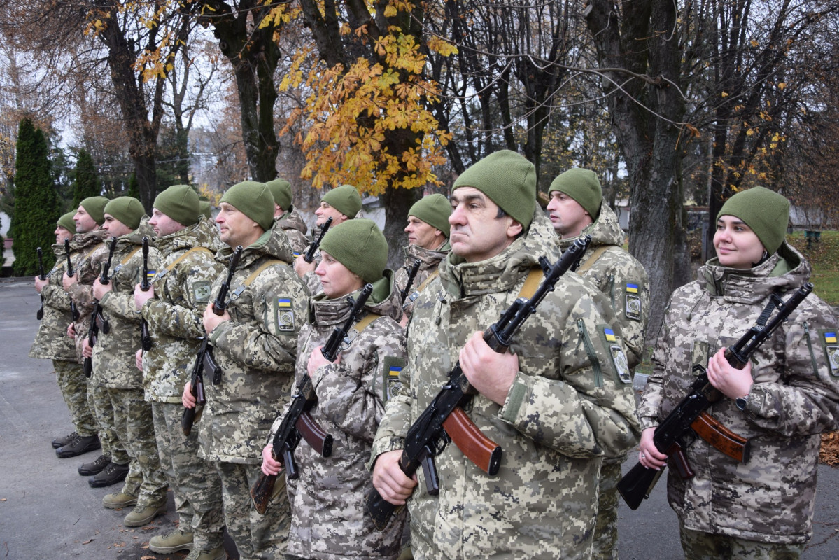 Матір п’ятьох дітей стала прикордонницею: новобранці Волині склали присягу