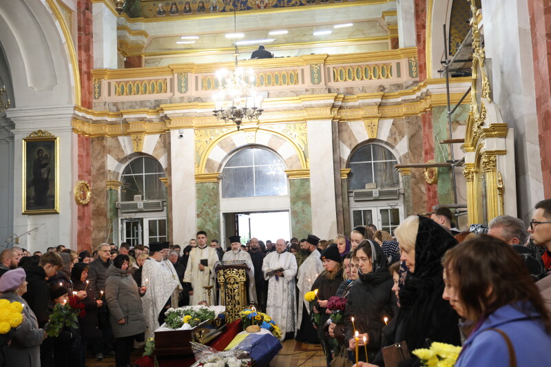 У Луцьку попрощалися з Героями Ігорем Грабком та Андрієм Жуком