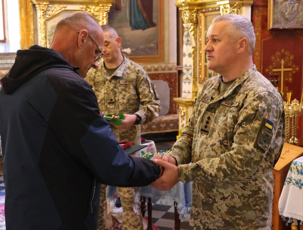 На Волині вручили посмертні нагороди родинам полеглих прикордонників