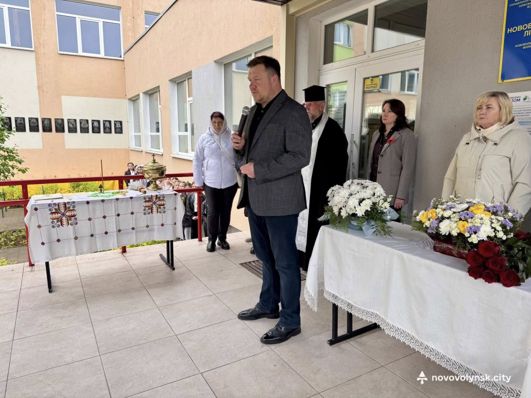 У місті на Волині відкрили меморіальні дошки чотирьом полеглим захисникам