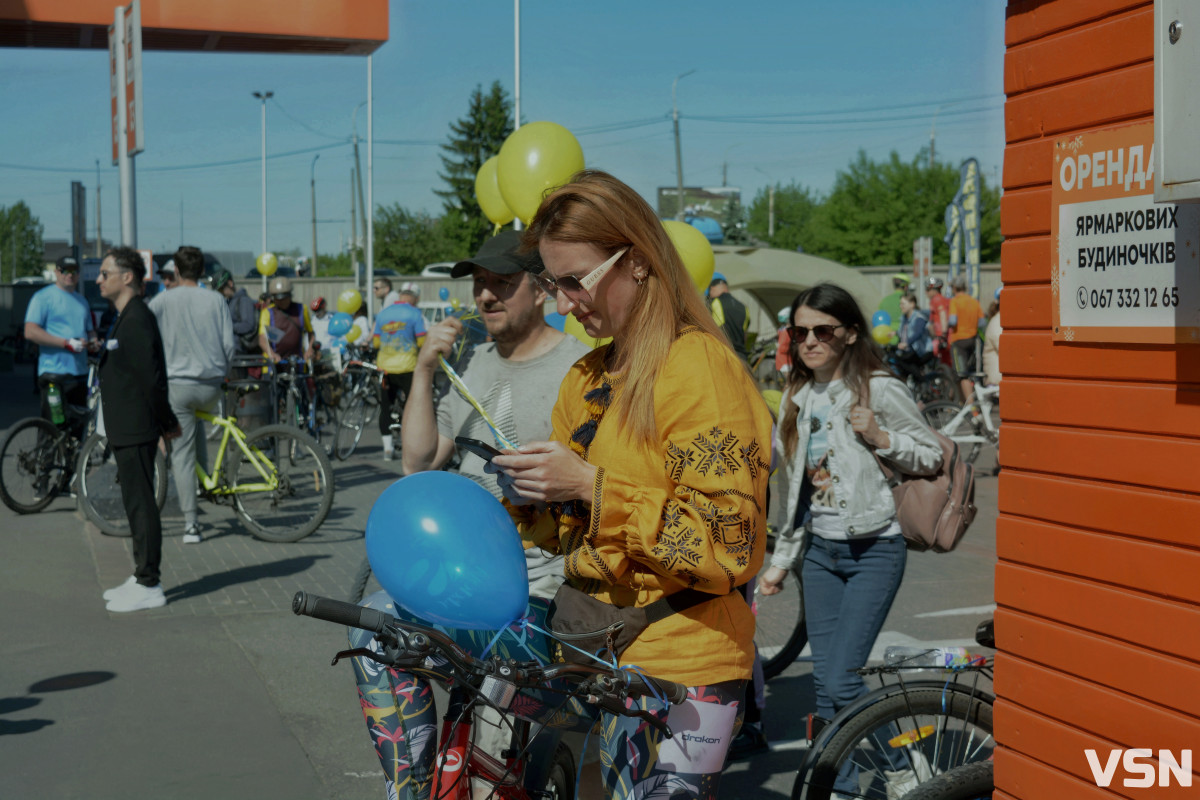 З вдячністю до ЗСУ: у Луцьку відбулася всеукраїнська акція «Велодень-2023»