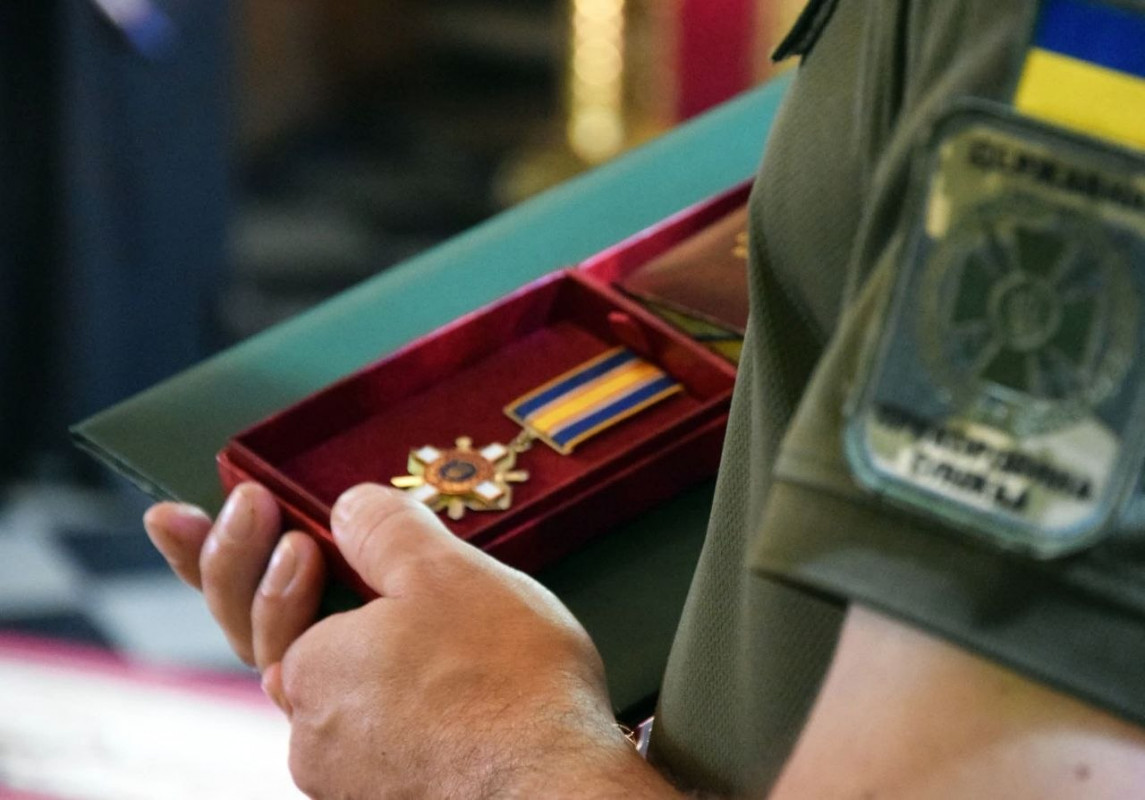 На Волині родинам загиблих прикордонників вручили посмертні державні нагороди