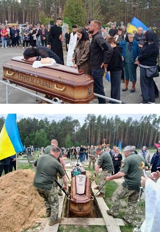 Зник безвісти у листопаді 2024-го: в останню путь провели Героя з Волині Олега Дерев’янчука
