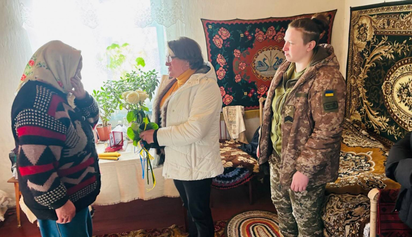 Родинам двох полеглих воїнів із Волині вручили ордени «Хрест Героя»