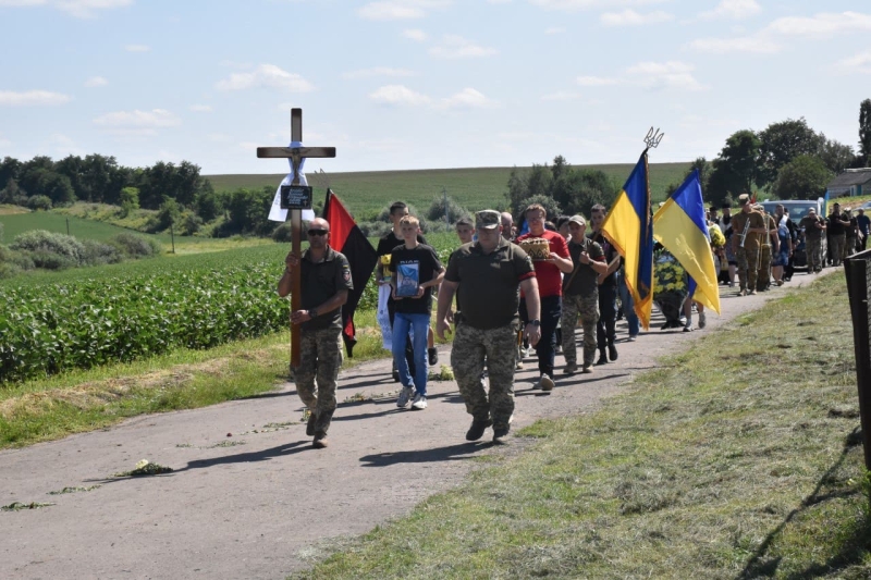 Навіки молодий: на Волині попрощалися з 26-річним Героєм Валентином Богатих