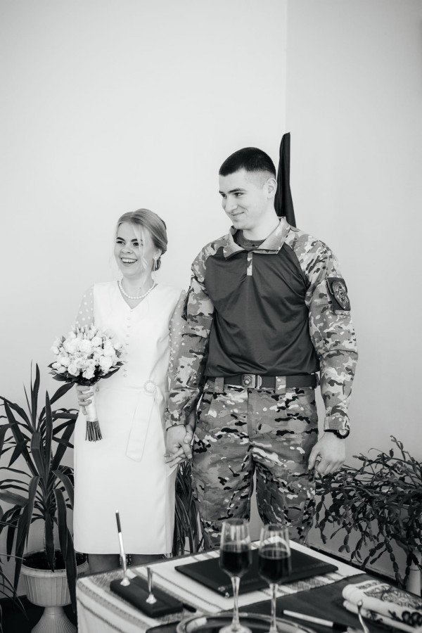 На Волині одружився військовий