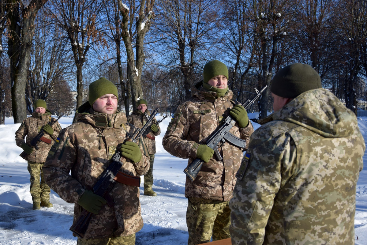У Луцьку новобранці Волинського прикордонного загону склали присягу