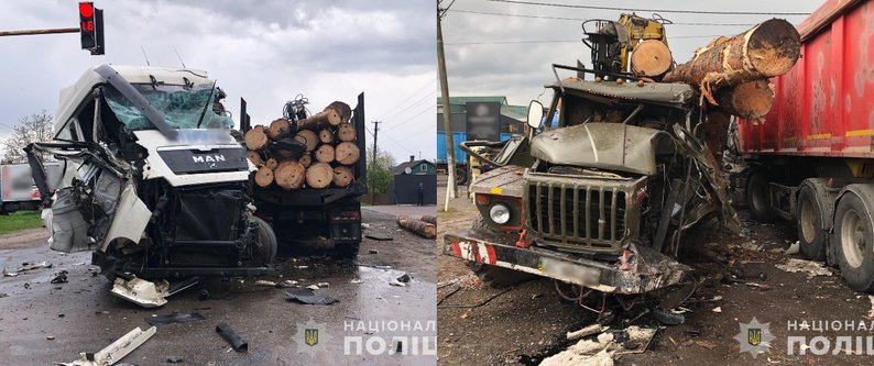 Важко постраждав водій лісовоза: на Волині судили винуватця потрійної ДТП