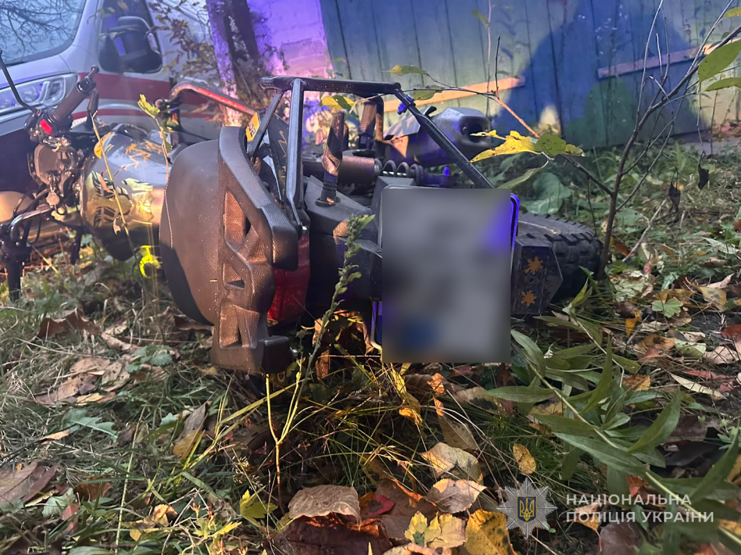 На Волині загинув 26-річний мотоцикліст, врізавшись у гараж
