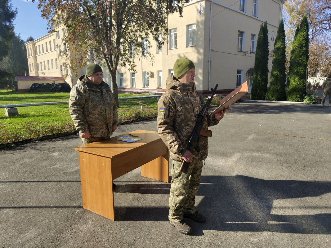 Новобранці Волинського прикордонного загону склали присягу