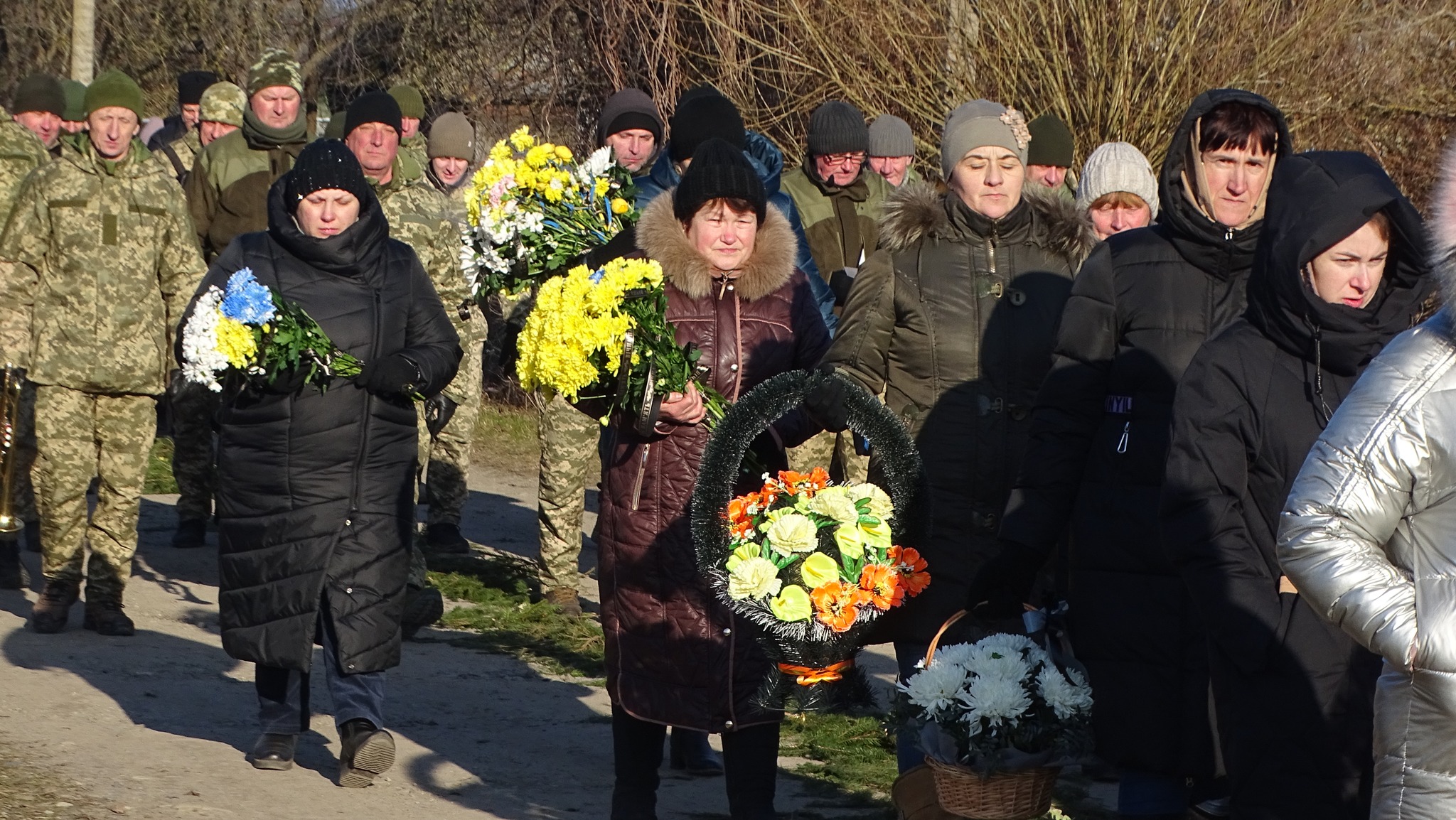 Навіки 37: на Волині в останню дорогу провели молодого Героя Андрія Савчука