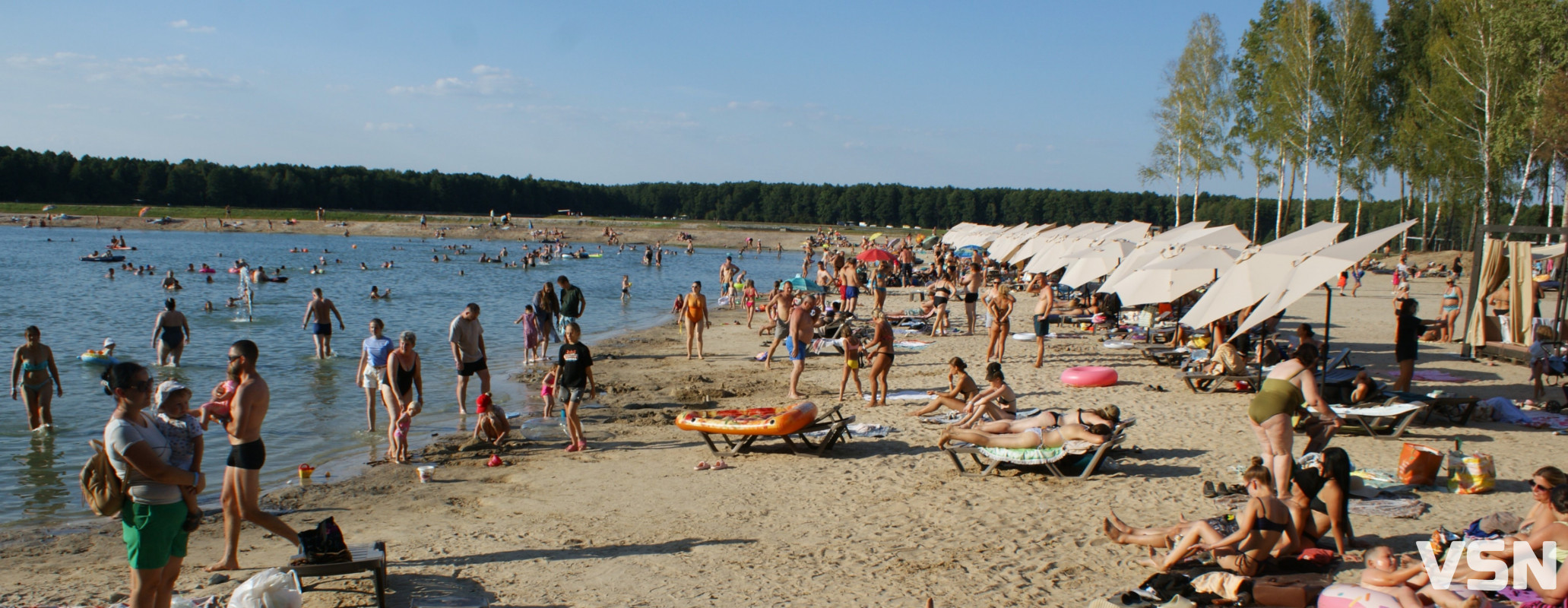 На Волинських Мальдівах – ажіотаж: що там відбувалося 16 серпня. Фоторепортаж