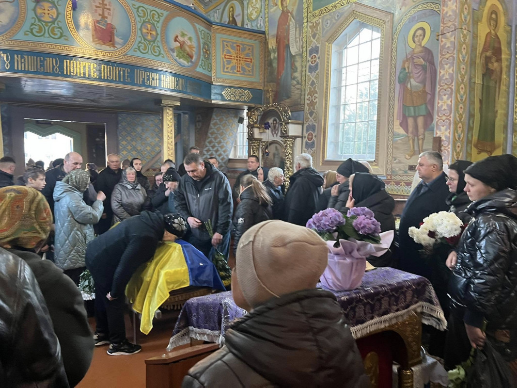 Навіки 43: на Волині попрощалися з Героєм Олегом Філімонюком