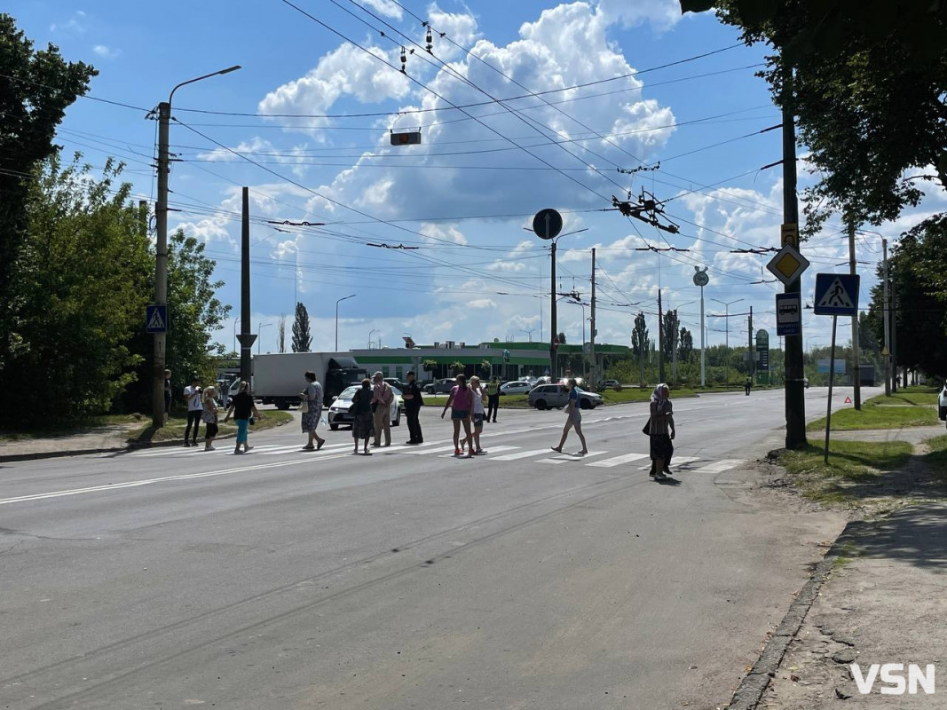 «Душать водою, світлом і газом»: протестувальники у Луцьку пояснили, чому перекрили дорогу