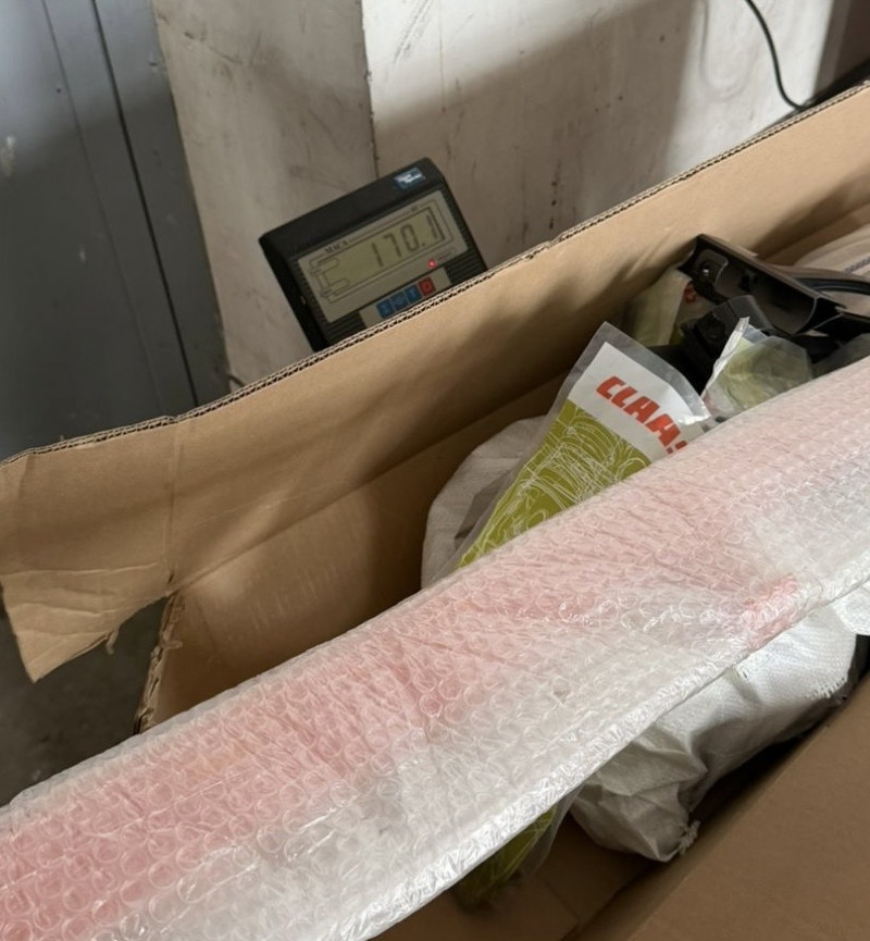 На волинському пункті пропуску «Ягодин» у комбайні знайшли запчастин на пів мільйона гривень