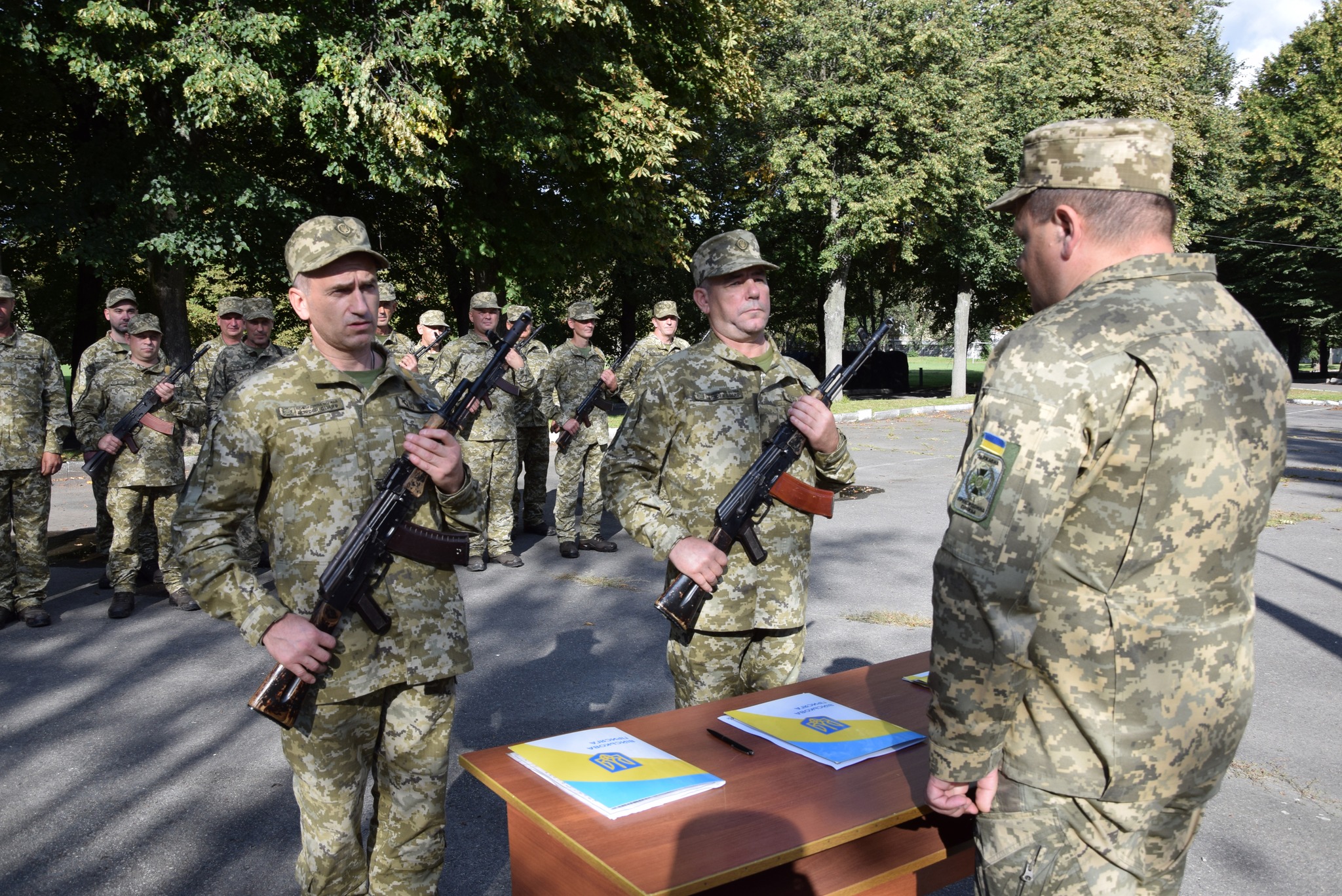 На Волині рекрути-прикордонники урочисто склали військову присягу
