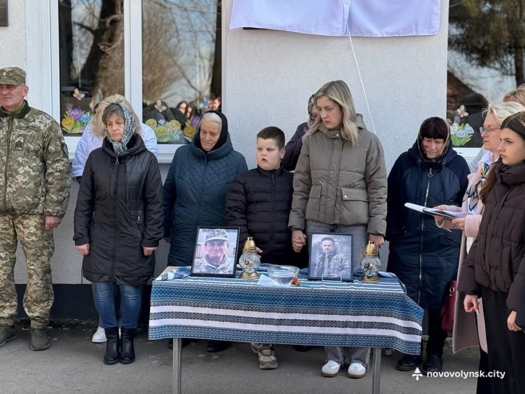 На Волині відкрили меморіальні дошки загиблим захисникам