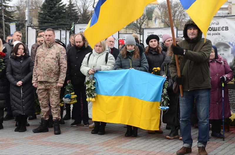 Героїчно загинув в епіцентрі бойових дій: на Волині попрощалися із добровольцем Андрієм Відніком