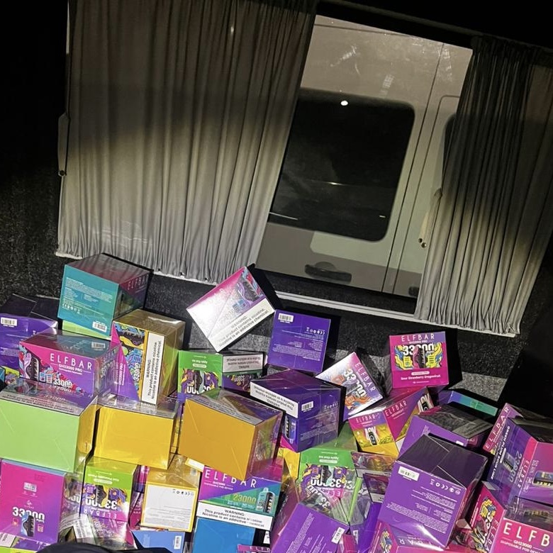 Закарпатець у фургоні намагався провезти через «Устилуг» сигарет на 2 мільйони гривень