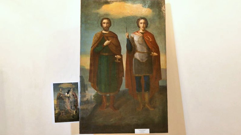 У луцькому музеї представили сім відреставрованих ікон 18-19 століть