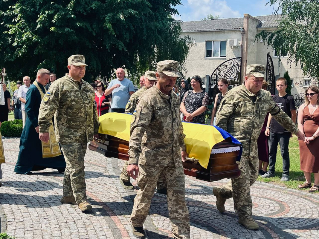 На Волині поховали Героя Миколу Андріюка, який загинув восени 2023 року