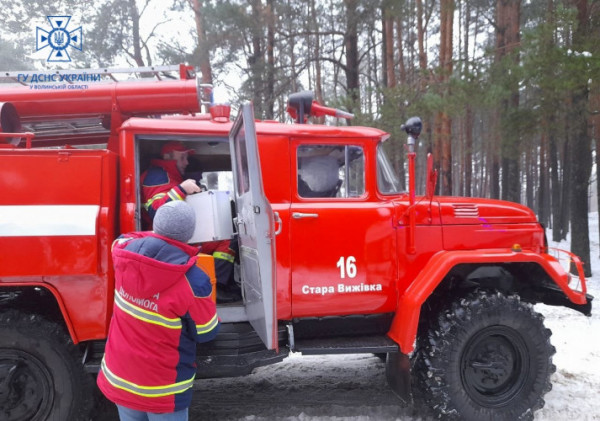 Волинські пожежники врятували 23 людські життя за рік
