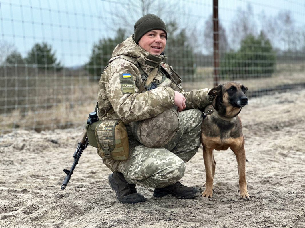 З Італії на Волинь: історія прикордонника, який разом із бельгійською вівчаркою служить на кордоні з Білоруссю