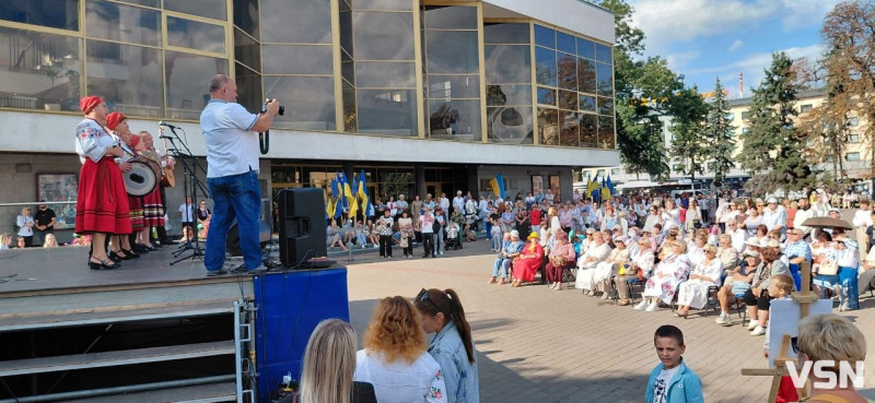У Луцьку до Дня Незалежності відбувся концерт «З Україною в серці»