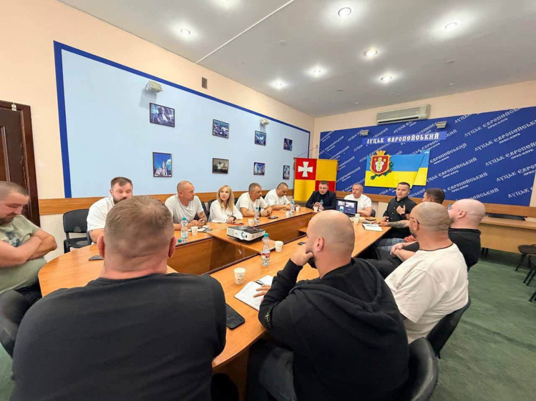 Перший заступник міністра ветеранів приїхав до Луцька: обговорили відкриття ветеранського простору