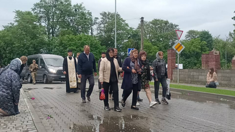 Навіки 35: на Волині попрощалися з Героєм Романом Никончуком