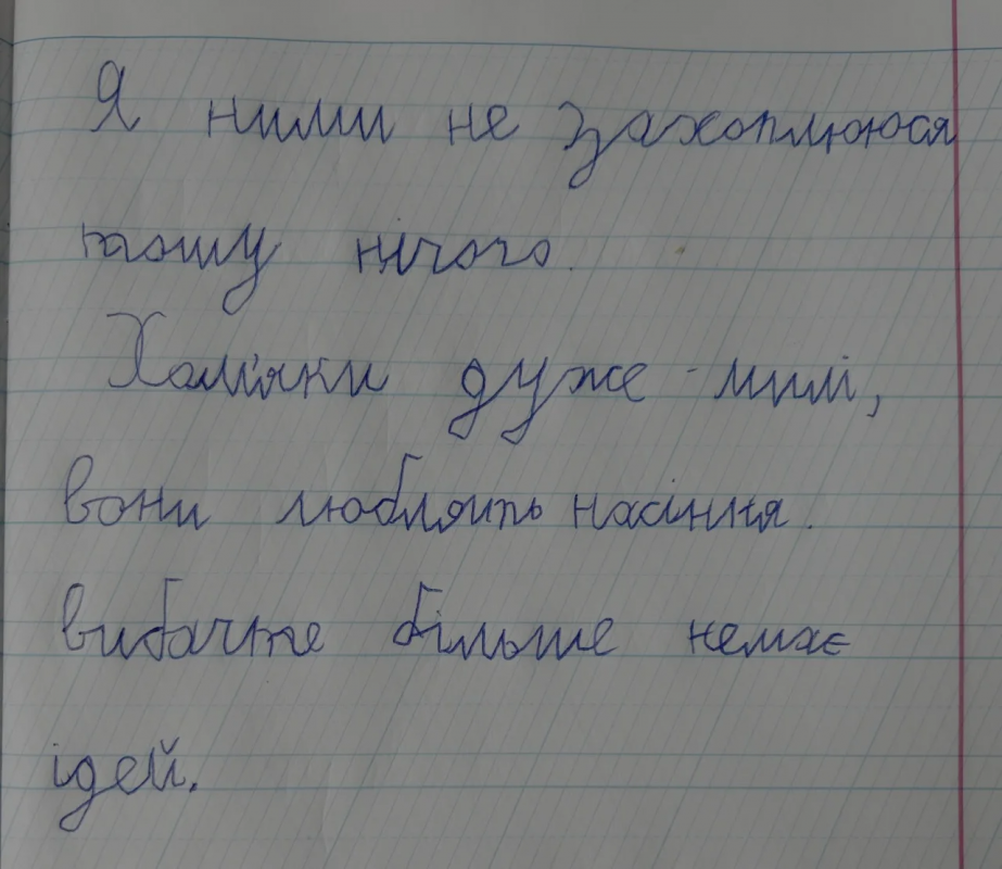 «Вибачте, більше немає ідей»: другокласник з Волині підкорив мережу чесним шкільним завданням