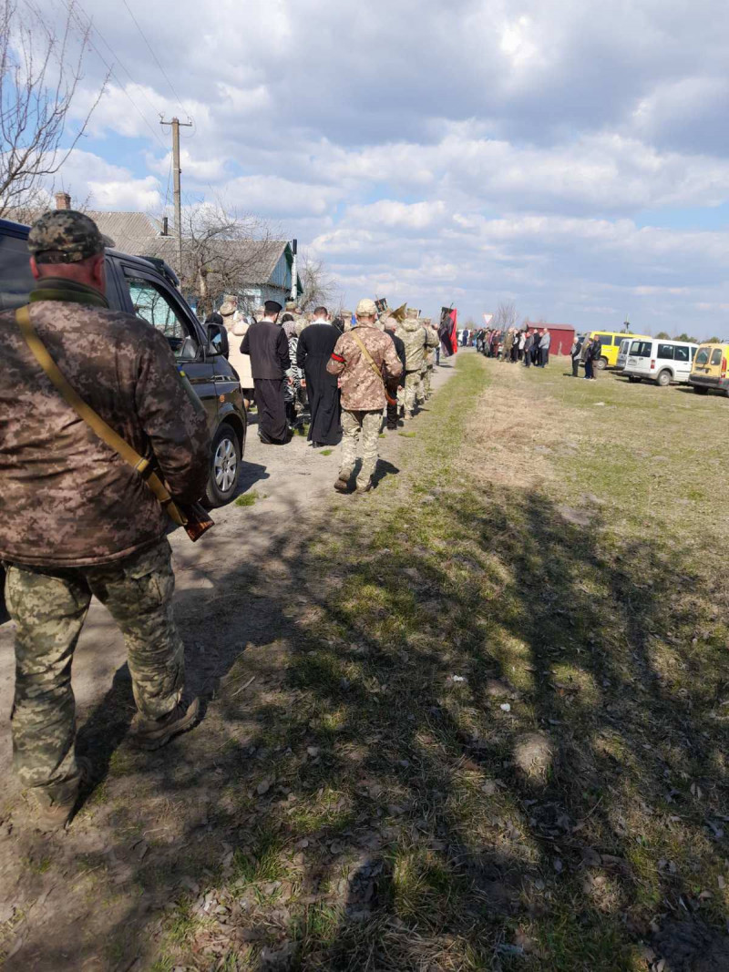 Загинув у грудні 2022 року: на Волині попрощалися із захисником Віктором Михальчуком