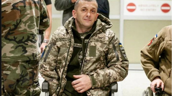 Звільнений з полону Михайло Діанов передав 2 мільйони на протези бійцю волинської бригади