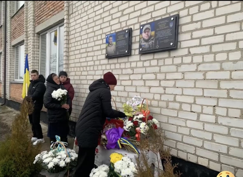 У громаді на Волині відкрили меморіальні дошки загиблим воїнам-землякам