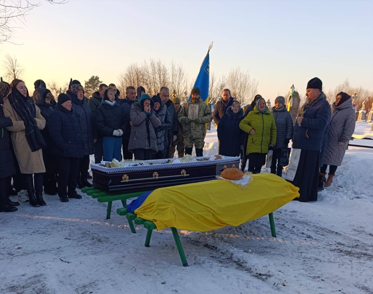 На Волині попрощалися з Героєм Валерієм Демусем