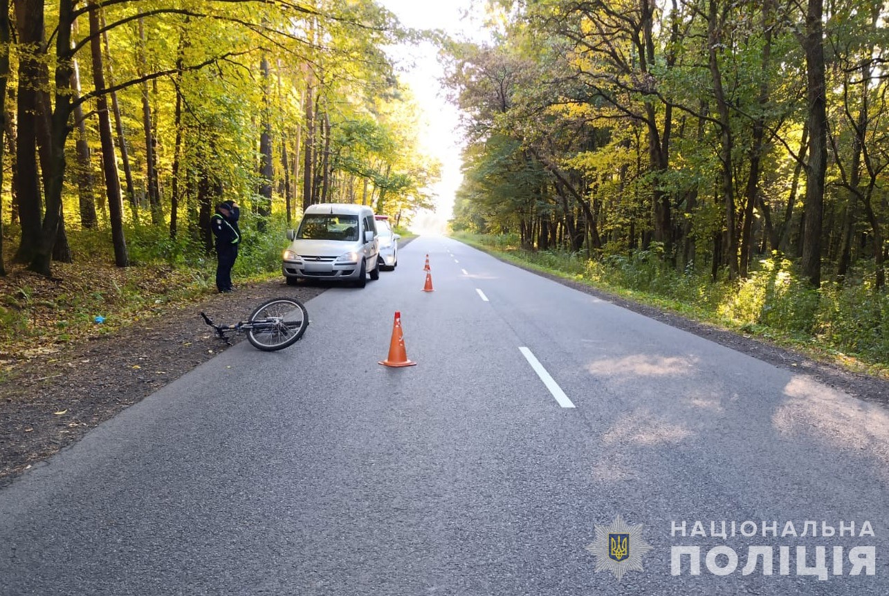 У Луцькому районі авто збило велосипедиста, він у лікарні