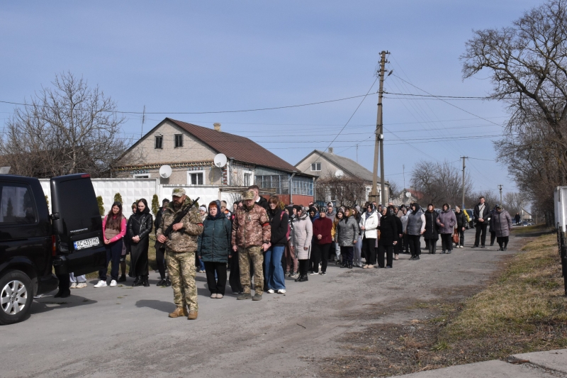 Загинув у жовтні 2025 року: на Волині відбулось прощання із захисником Тарасом Шавлаєм