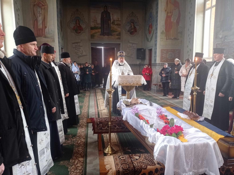 Трагічний день: на Волині попрощалися із Героєм Юрієм Вишневським