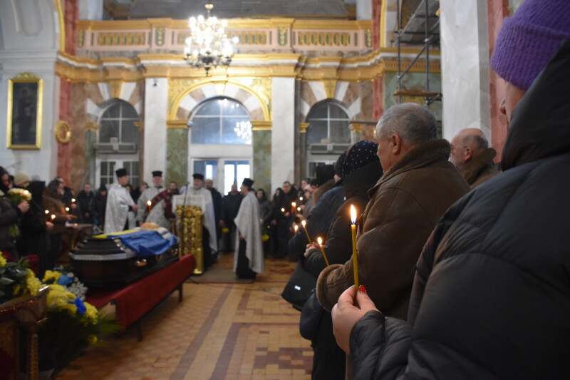Загинув майже рік тому: у Луцьку попрощалися з Героєм Віталієм Дудою