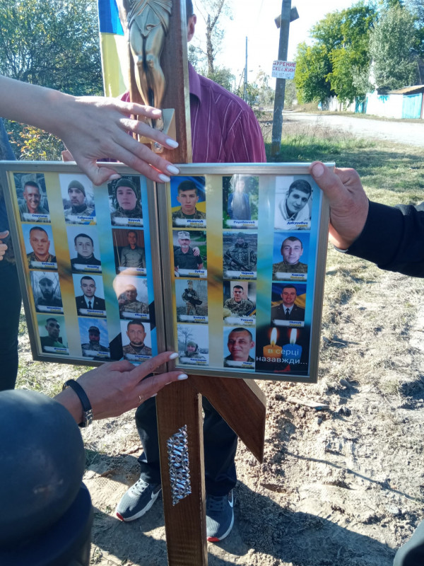 Дружина волинського Героя Анатолія Зубара побувала на місці його загибелі