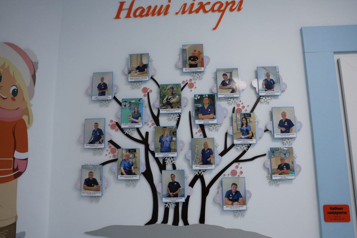 У Волинській обласній дитячій лікарні оновили хірургічне відділення та відкрили реабілітаційний простір