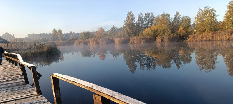 У громаді на Волині невідомі понищили пірс на водоймі для відпочинку