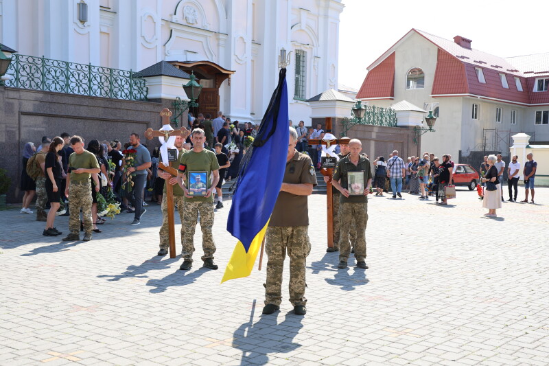 Дві втрати у місті за два дні: у Луцьку попрощалися з Героями Віктором Сіліним та Юрієм Футалою