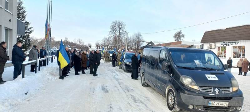 На Волині попрощалися з Героєм Володимиром Саверіним
