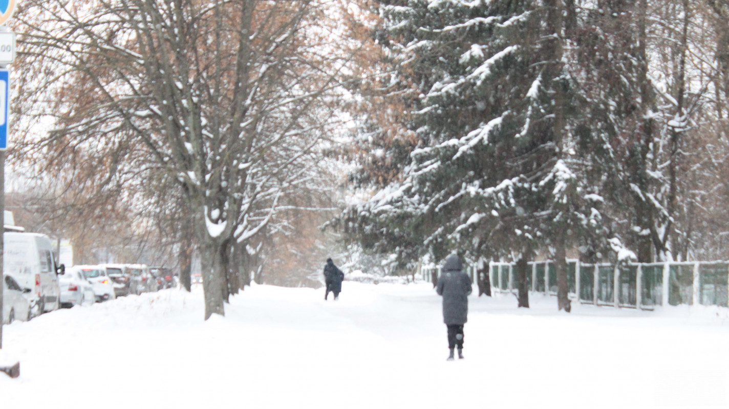 Луцьк після тижня снігопадів: фоторепортаж із засніжених вулиць міста