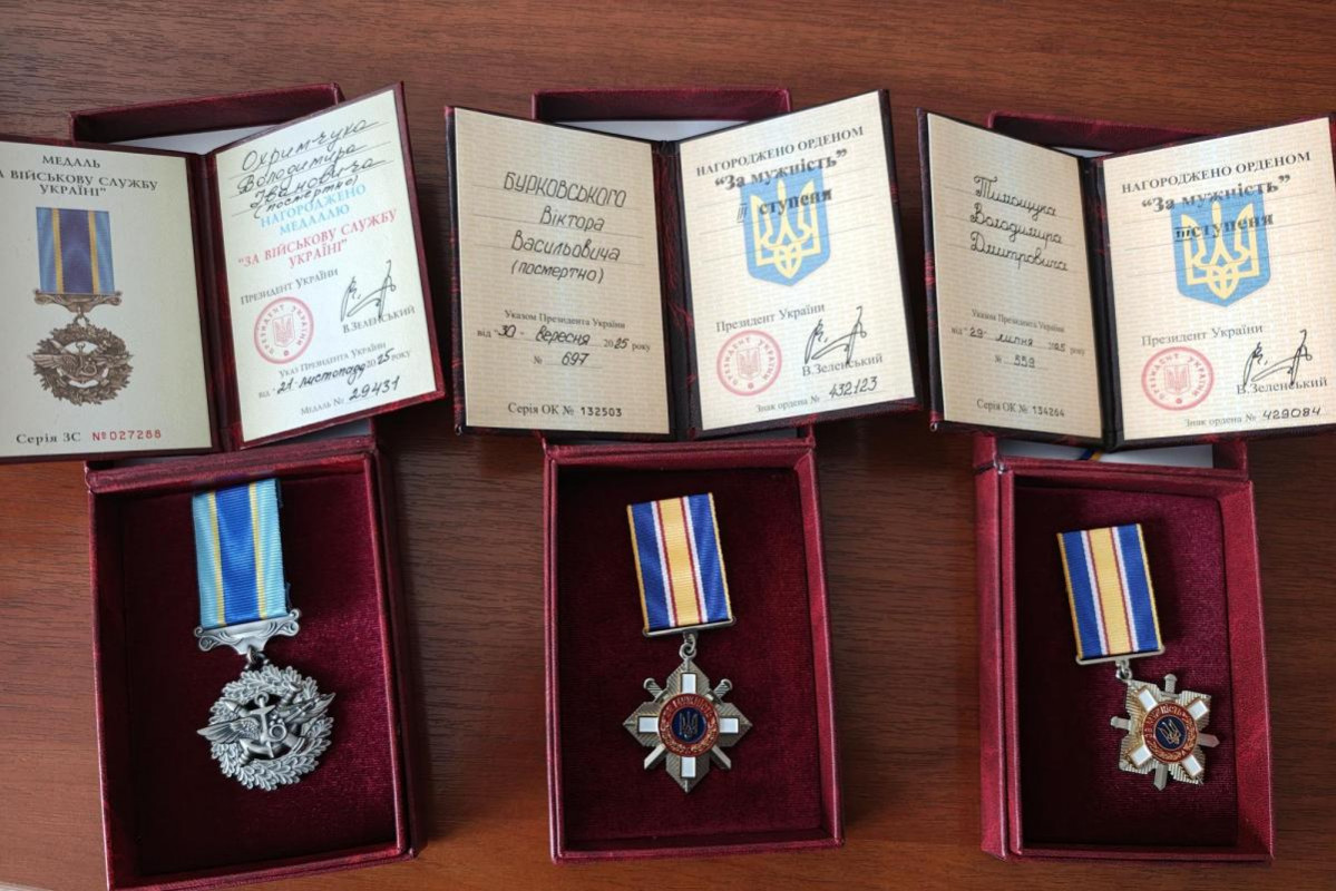 У Луцькому районі родинам Героїв вручили державні нагороди