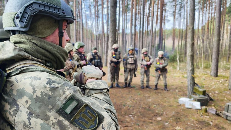 Поблизу кордону з Білоруссю пройшли навчання стрільців з волинської тероборони