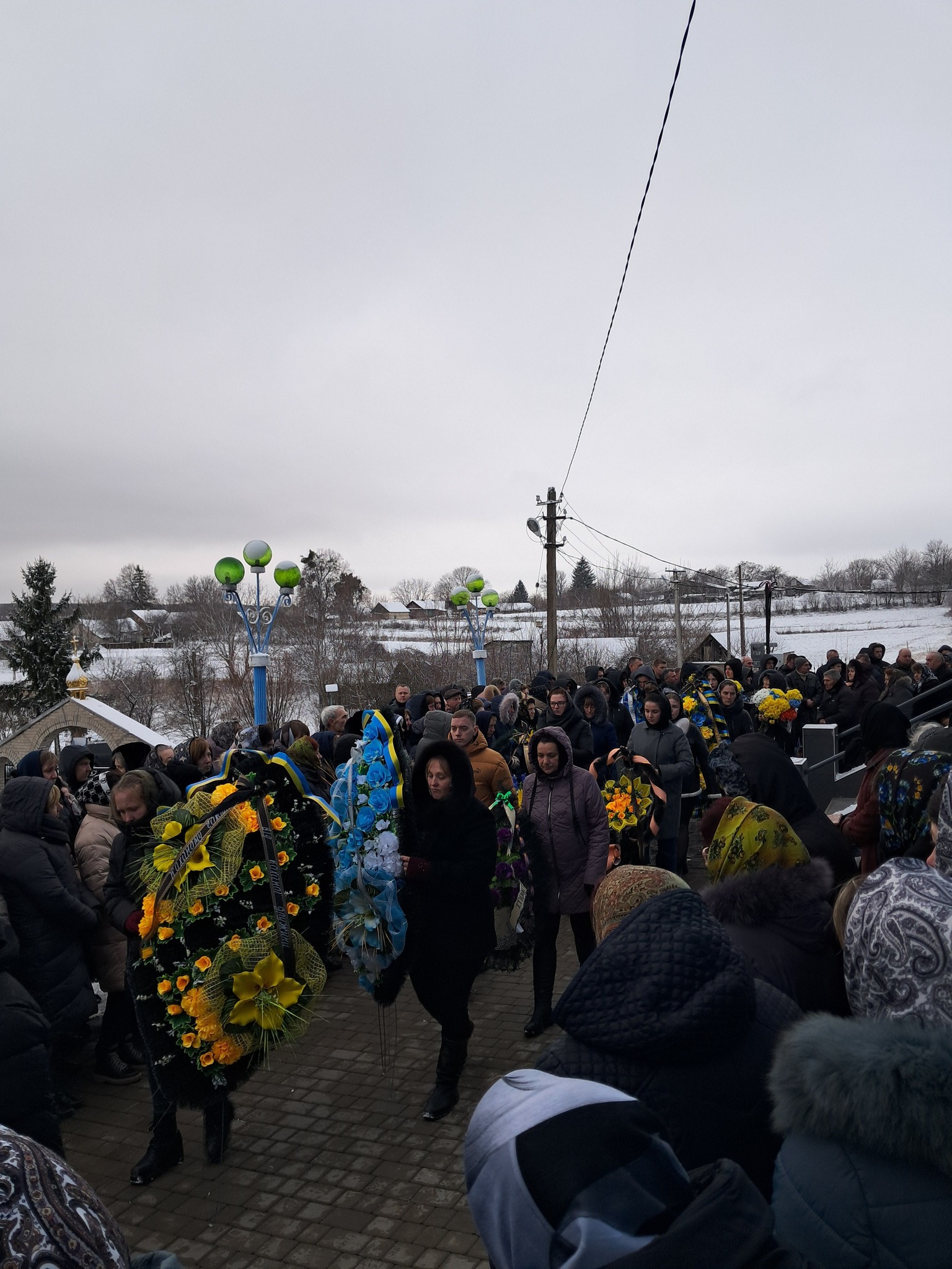 Загинув у Курській області: на Волині попрощалися з Героєм Андрієм Мисливчуком